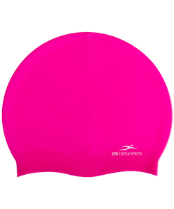 Шапочка для плавания Nuance Pink, силикон, подростковый 25Degrees УТ-00019512