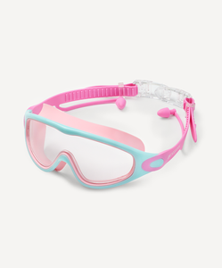 Очки-маска для плавания с берушами 25DEGREES Fusion Lilac/Turquoise/Pink, детский 25DEGREES ЦБ-00005246