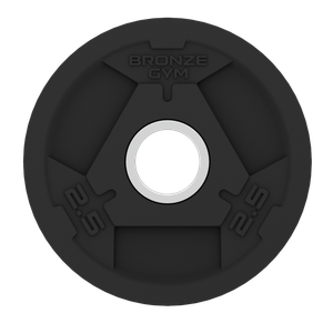 Диск олимпийский BRONZE GYM обрезиненный 2,5 кг Bronze Gym BGPLR025