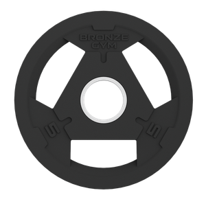 Диск олимпийский BRONZE GYM обрезиненный 5 кг Bronze Gym BGPLR050