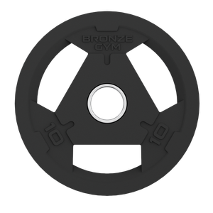 Диск олимпийский BRONZE GYM обрезиненный 10 кг Bronze Gym BGPLR100
