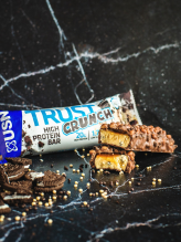 Батончик протеиновый USN Trust Crunch (Великобритания) 60 г Печенье крем (12 шт)