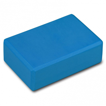 Йога блок полумягкий E29309 (синий) 223х150х76мм ЭВА 10017828