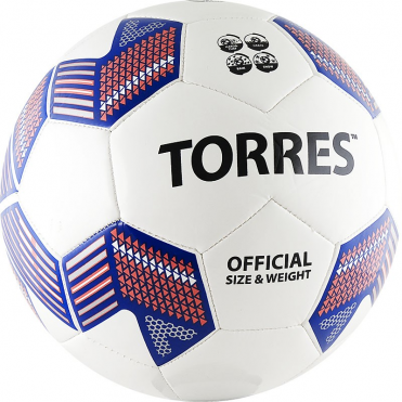 Мяч футбольный TORRES EURO2016 France F30495 размер 5