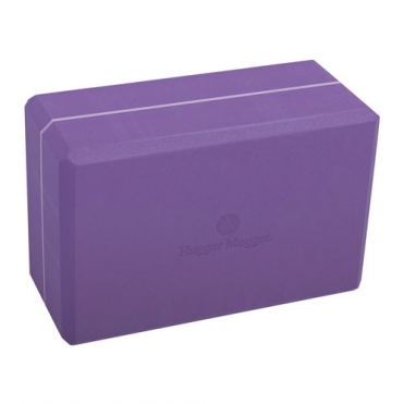 Блок для йоги HUGGER MUGGER YOGA PRODUCTS Foam Block FB-4 фиолетовый