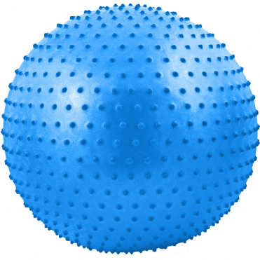 Мяч гимнастический Anti-Burst FBM-75-5 массажный 75 см (синий) 10018784