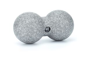 Шар массажный сдвоенный 16 х 8 см серый Original FitTools FT-EPP-168PB