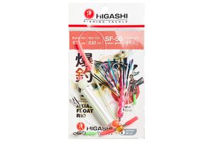 Оснастка на кету HIGASHI Akiaji Float Rig SF-50 #Glow