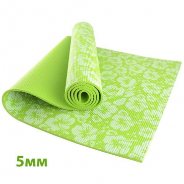 Коврик для йоги HKEM113-05-GREEN (зеленый) 10012396