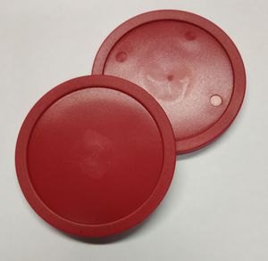 Шайба для аэрохоккея (красная) D82 mm