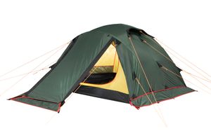 Трехместная туристическая палатка  с повышенной ветроустойчивостью. Alexika Nakra 3 Plus 9124.3901