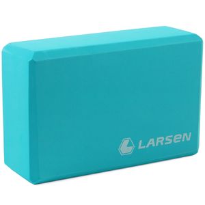 Блок для йоги Larsen EVA YB-01 мятный 22х15,2х7,6см Larsen 371133