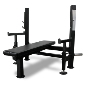 Скамья для жима лёжа со страховочными упорами BRONZE GYM PARTNER ML-902 Bronze Gym ML-902