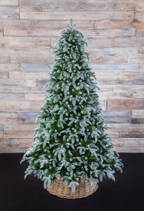 ТРИУМФ ЕЛЬ НОРМАНДИЯ ПУШИСТАЯ 260 СМ ЗАСНЕЖЕННАЯ Triumph Tree 73566