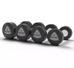 Набор полиуретановых гантелей от 12 до 30 кг (шаг 2 кг) OKPRO OKPRO OK1032B-12-30-G