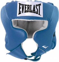 Шлем Everlast с защитой щек USA Boxing Cheek M синий 620206U