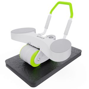 Тренажёр для пресса AB Roller SND-GT зеленый с ковриком 45 х 30 x 3.5 cм DFC SND-GT