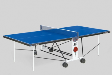 Стол теннисный Start Line Compact LX синий с сеткой 6042