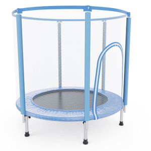 Батут детский DFC FOLDING 40" синий с сеткой DFC TKIDS40B