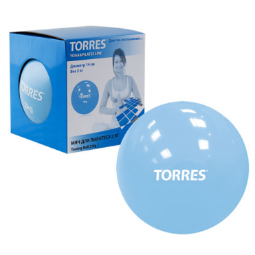 Мяч для пилатеса Torres 2 кг YL00142