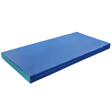 Мат гимнастический (1000x2000x50 мм) сине-голубой 351608