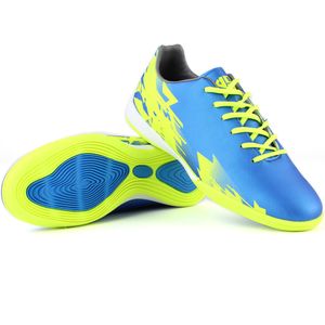 полуботинки кроссовые Furia indoor standard 202A18 blue/lime AS4 365724