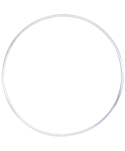 Обруч алюминиевый, 90 см, 0,36 кг (только по 10 шт.) УТ-00001566