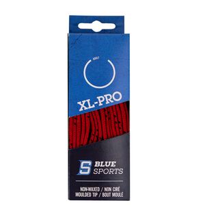 Шнурки для коньков Blue Sports XL-PRO, 902903-RD-274, полиэстер, 274 см,красный 274см BLUE SPORTS 902903-RD-274