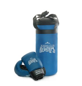 Набор боксерский детский BBS-80 (перчатки+мешок) (красный)