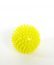Мяч массажный GB-602 8 см, лаймовый BASEFIT УТ-00020569