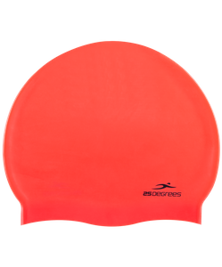 Шапочка для плавания Nuance Red, силикон 25Degrees УТ-00017306