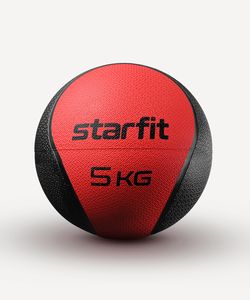Медбол высокой плотности GB-702, 5 кг, красный Starfit УТ-00018938
