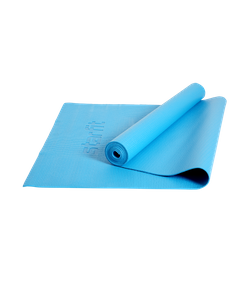 Коврик для йоги и фитнеса Core FM-101 173x61, PVC, синий, 0,3 см Starfit УТ-00018896