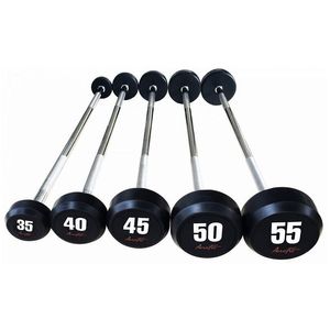 AeroFit AFB35-55 набор прямых обрезиненных штанг