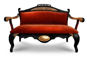 Диван Dragon  граб (Dragon красный,Ткань Vilvet Lux,54 Velvet-Lux) Д.Dr.Гр#Dragonкрасный,54VL
