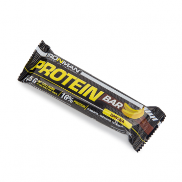 Батончик Ironman Protein Bar с коллагеном 50 гр. банан (249) 339285