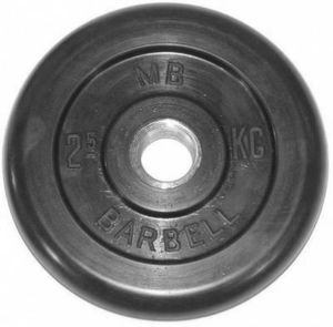 Обрезиненный диск Barbell 2,5 кг 50 мм MB-PltB51-2,5