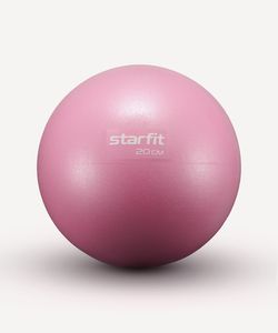 БЕЗ УПАКОВКИ Мяч для пилатеса STARFIT GB-902 20 см, розовый пастель STARFIT ЦБ-00004759