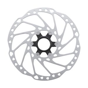 Тормозной диск Shimano RT64, 203мм, C.Lock, с стоп. кольцом внешн. шлицы SHIMANO ZSM21501