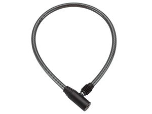 Замок тросовый 6х650мм с ключом GOLDEN KEY NTB17092