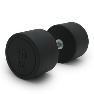 Гантель UNIX Fit PRO круглая обрезиненная 50 кг UNIX Fit™ DBRND50PBK