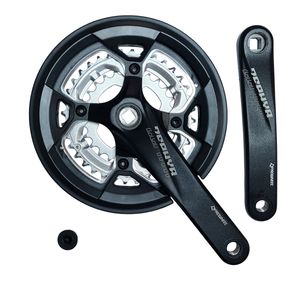 Система ZEPHYR, шатун 175мм матовый чёр. звёзды 48-36-26T ал. PROWHEEL ZTB20765