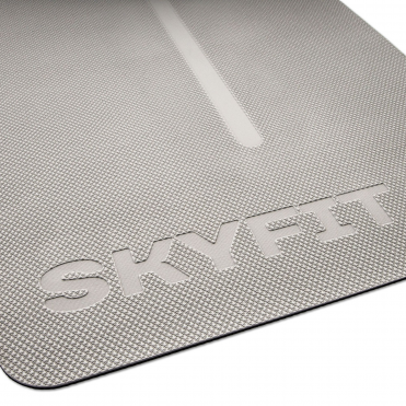 Коврик для пилатес SKYFIT PRO серый с люверсами SF-PMg