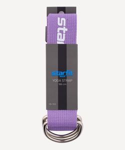 Ремень для йоги YB-100 183 см, хлопок, фиолетовый пастель Starfit УТ-00019278