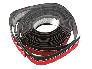 Оплётка руля VLT-007 черно-красная VELO ZTB90073