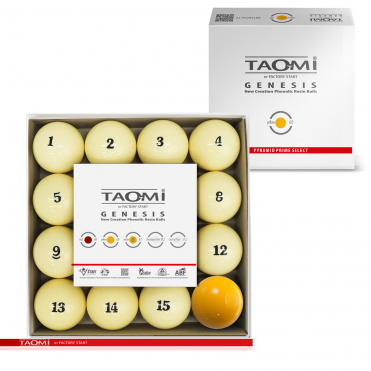 Шары TAO-MI GENESIS 68 мм Желтый битком