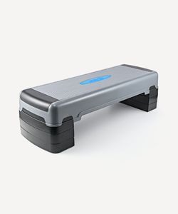 БЕЗ УПАКОВКИ Степ-платформа фиксирующаяся STARFIT SP-204 90х32х25 см, 3-уровневая STARFIT ЦБ-00005732