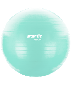 Фитбол STARFIT Core GB-104 антивзрыв, 1000 гр, мятный, 65 см Starfit УТ-00018967