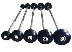 AeroFit AFB10-30 набор прямых обрезиненных штанг