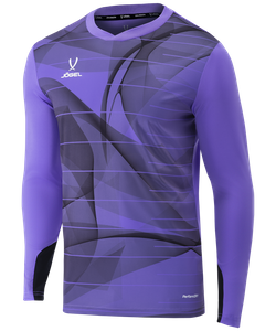 Свитер вратарский DIVISION PerFormDRY GK Pattern LS, сиреневый/темно-серый/белый XXL Jögel УТ-00018800